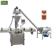 automatic powder filling machine jar